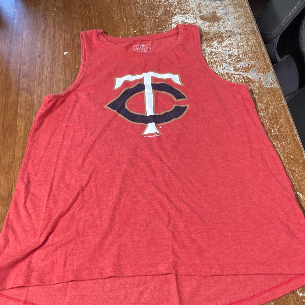 Majestic Red Tank Top with Logo